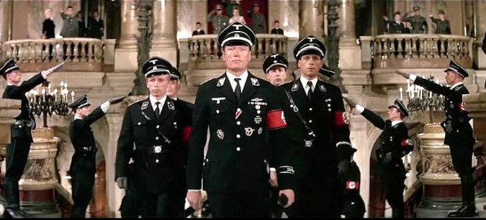 那些帅到极致的纳粹军官(纳粹军官帅气)